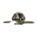2602-T Tub/Shower Single Handle Trim Kit for Delta  w/o Diverter,  Acrylic Handle,  Satin Nickel Finish Faceplate Trim - W03