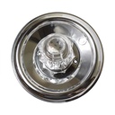 2604-T Tub/Shower Double Handle Trim Kit for Delta Coarse & Fine Threads,  Acrylic & Metal Handle,  Chrome Finish Faceplate Trim - 10003 - W03