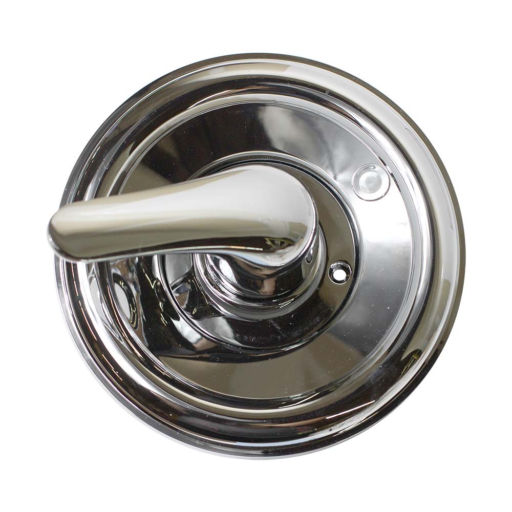 2604-T Tub/Shower Double Handle Trim Kit for Delta Coarse & Fine Threads,  Acrylic & Metal Handle,  Chrome Finish Faceplate Trim - 10003 - W04