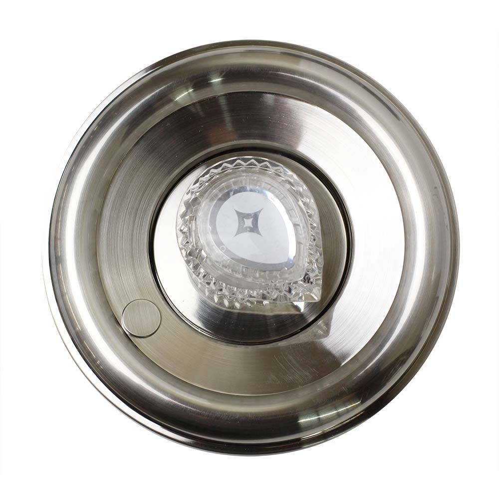 2607-T Tub/Shower Double Handle Trim Kit for Moen, Acrylic & Metal Handle, Satin Nickel Finish Faceplate Trim - W03