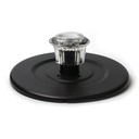2619-T Tub/Shower Single Handle Trim Kit for Moen Chateau Style, Acrylic Handle,   Oil Rubbed Bronze (ORB) Finish Faceplate Trim - W02
