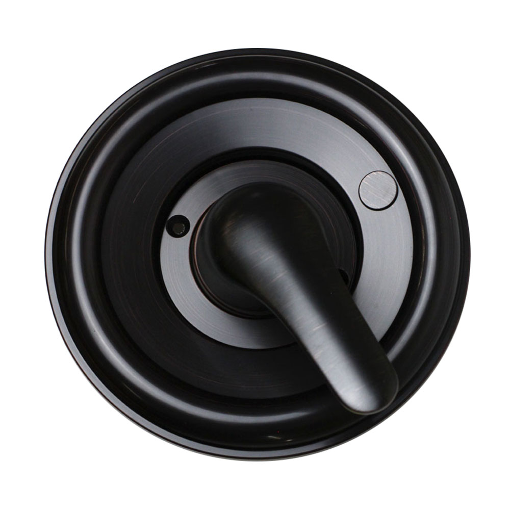 2623-T Tub/Shower Double Handle Trim Kit for Delta,  Acrylic & Metal Handle, Oil Rubbed Bronze (ORB) Finish Faceplate Trim - W03