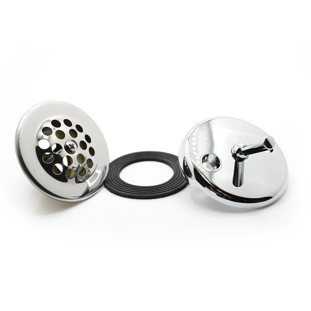 2701-T Trip Lever Bath Tub Drain and Overflow Trim Kit - Chrome - 80977 - W03