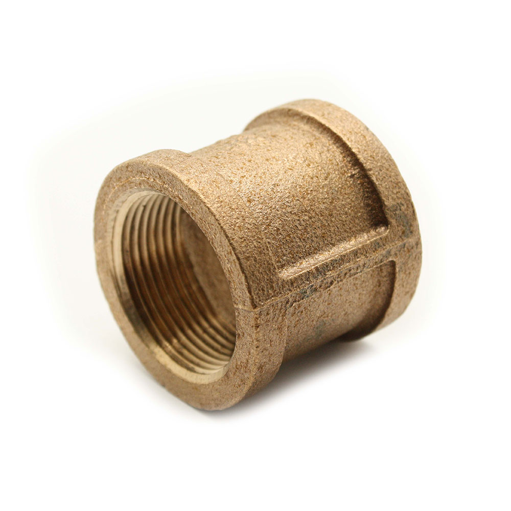 1/8 BRASS COUPLING [PACKAGED] - W02