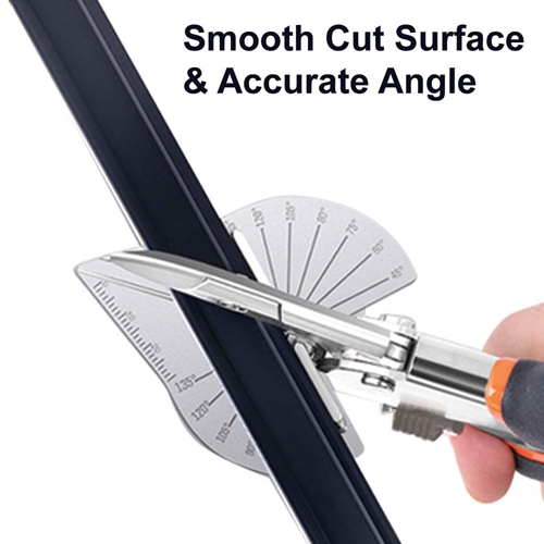 Multi Angle Miter Shear Cutter Hand Tools 45 Degree To 135 Degree with 10 Blades - W04