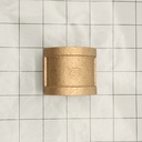 1/2 BRASS COUPLING [PACKAGED] - W05