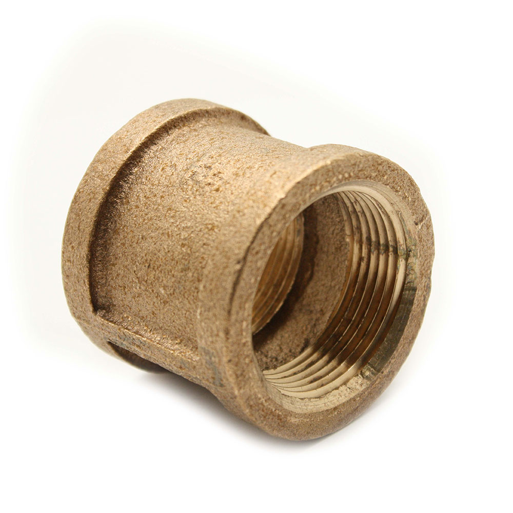 3/4 BRASS COUPLING [PACKAGED] - W04
