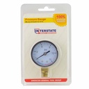 2"  15 PSI - 1/4" NPT Bottom Mount Pressure Gauge - W03