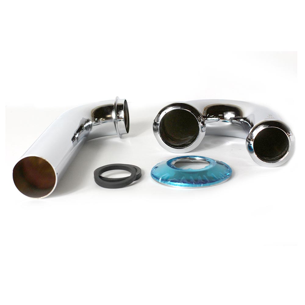 2804-T 1-1/2" X 1-1/4" P-TRAP - 17 Gauge - W02