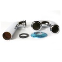 2804-T 1-1/2" X 1-1/4" P-TRAP - 17 Gauge - W02