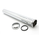 2829-T 1-1/2" X 12" Slip Joint Extension - 17 Gauge - W03