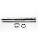 2829-T 1-1/2" X 12" Slip Joint Extension - 17 Gauge - W04