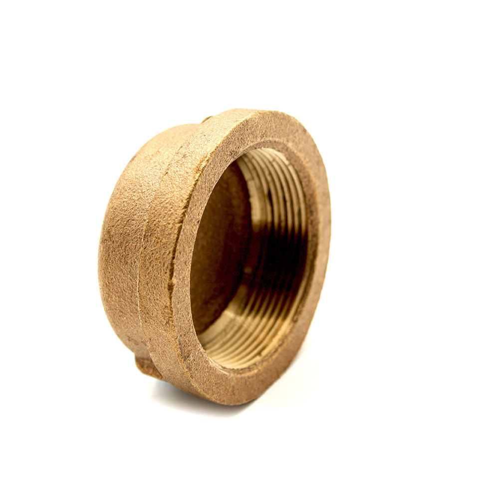 3/4 BRASS CAP [PACKAGED] - W02