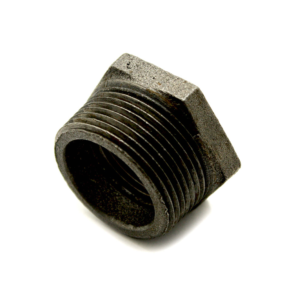 1 X 3/4"  Black Steel Bushing - W04