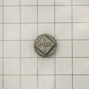 1"  Black Steel Plug - W05