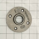 3/4" Black Steel Heavy Floor Flange - W05