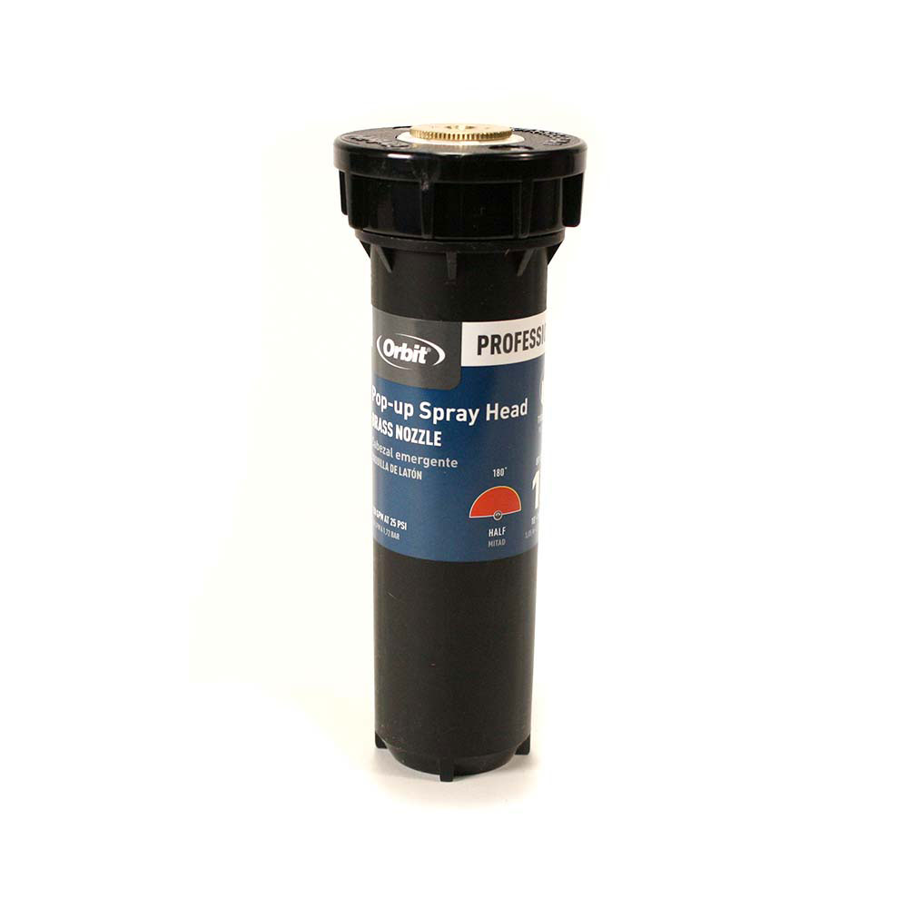 54520 4" Half Pattern Spring Loaded Pop-Up with Brass Nozzle - W04