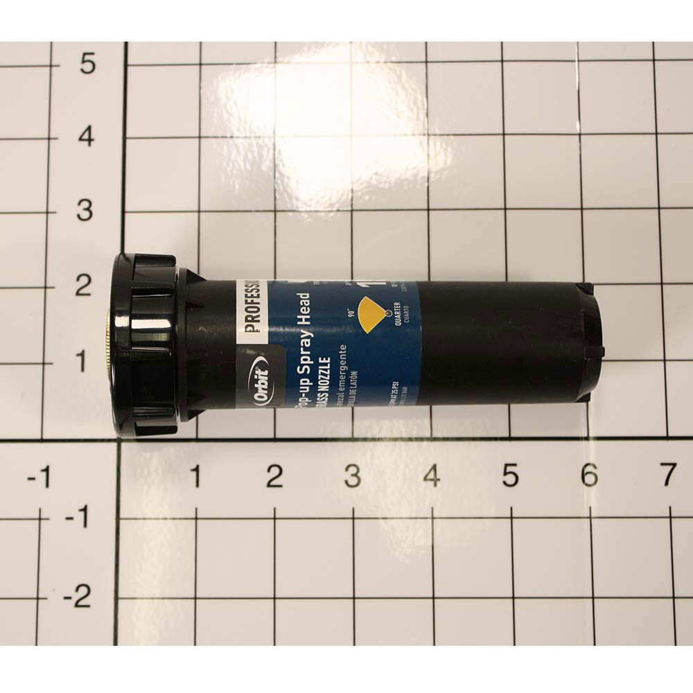 54520 4" Half Pattern Spring Loaded Pop-Up with Brass Nozzle - W05