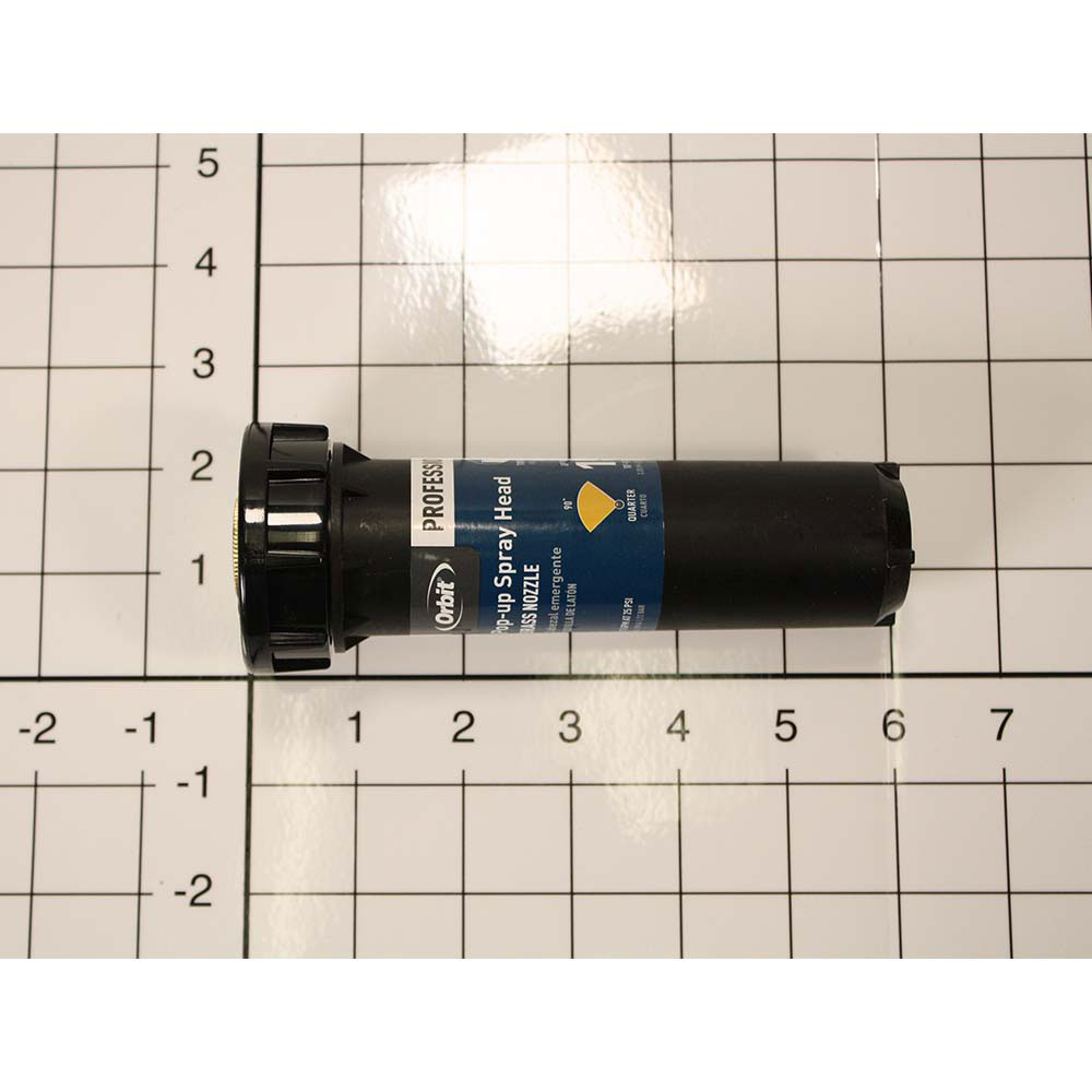 54521 4" Quarter Pattern Spring Loaded Pop-Up with Brass Nozzle - W05