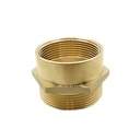 1-1/2" Female NPT X 1-1/2" Male NH/NST Brass HEX Fire Hose / Hydrant Adapter - W04