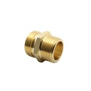 1-1/2" Male NH/NST X 2-1/2" Male NH/NST Brass HEX Fire Hose / Hydrant Adapter - W03