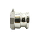 2" Male Camlock Coupler x 2" Female NPT  Aluminum Fitting - Style A - W05