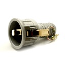 2" Female Camlock Coupler x 2" Hose Barb Aluminum Fitting with Brass Handles - Style C - W02
