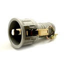 2-1/2" Female Camlock Coupler x 2-1/2" Hose Barb Aluminum Fitting with Brass Handles - Style C - W02