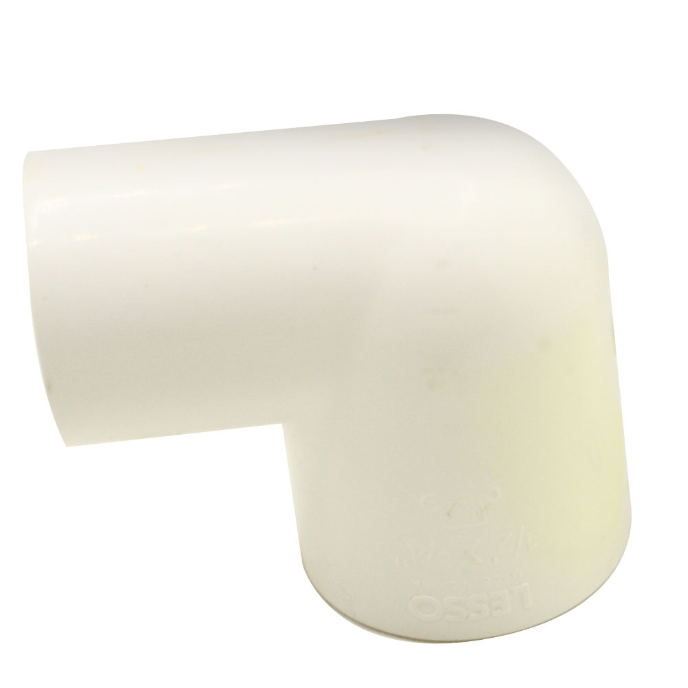 1/2" x 3/4" Slip x Threaded PVC 90 Degree Elbow SCH40 - W03