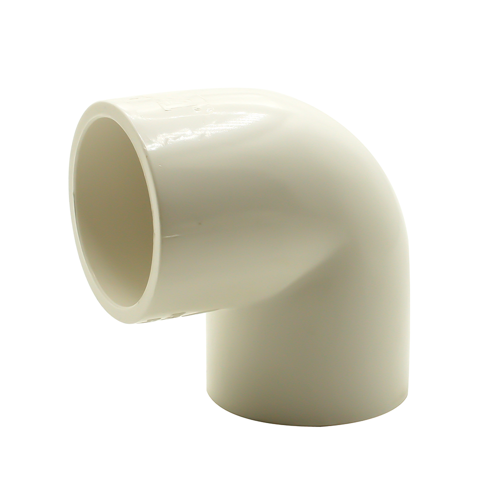 1-1/4" Slip x Threaded PVC 90 Degree Elbow SCH40 - W02