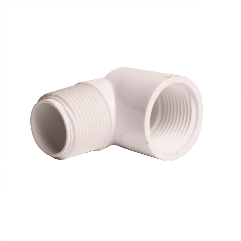 1" Male Thread x Female Thread PVC 90 Street Elbow SCH40 - W02