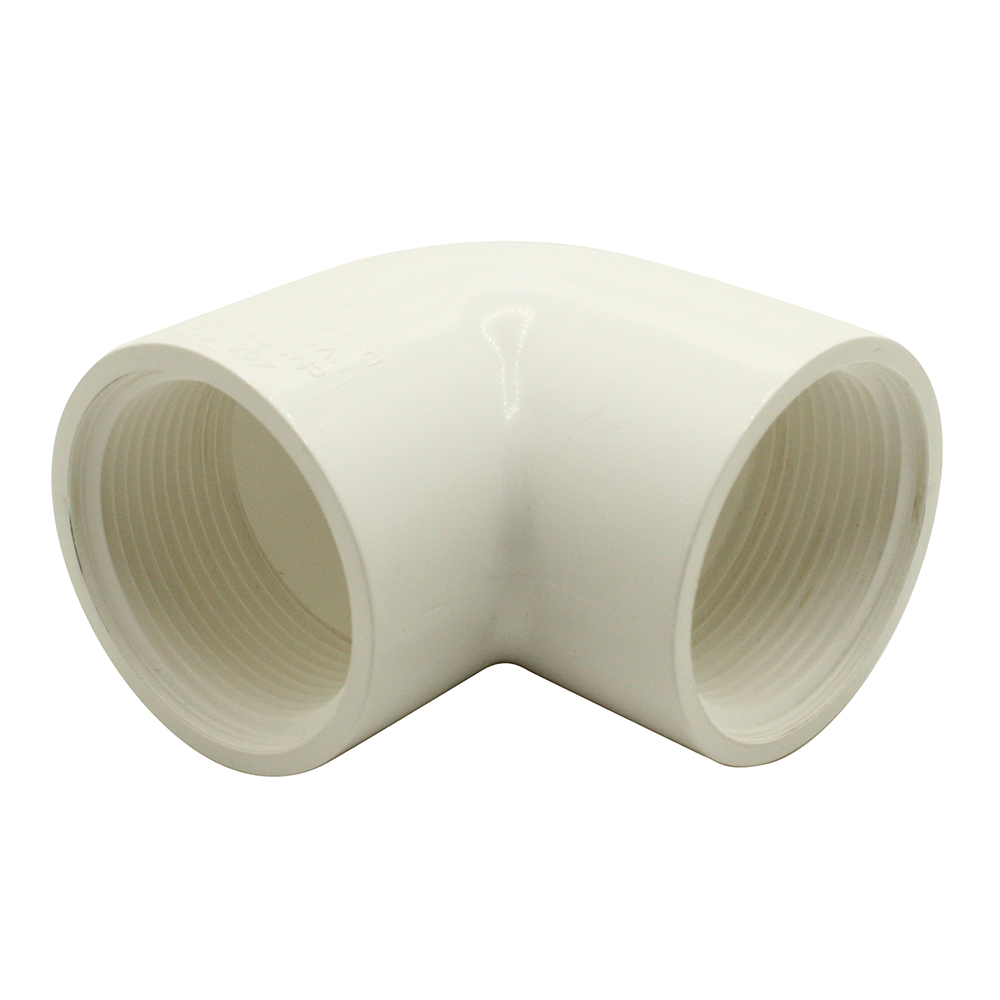2" Female Thread x Female Thread PVC 90 Elbow SCH40 - W03