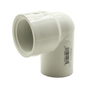 1-1/2" Spigot x Female Thread PVC 90 Street Elbow SCH40 - W02