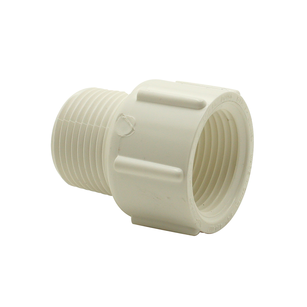 1/2" Threaded x Threaded PVC Riser Extension SCH40 - W02