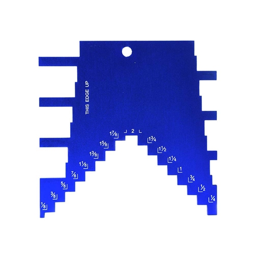 2 in 1 Step Depth Gauge for Router and Table Saw - W02