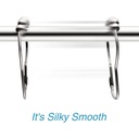 Shower Curtain Rings Hooks-[12/PACK] - W03