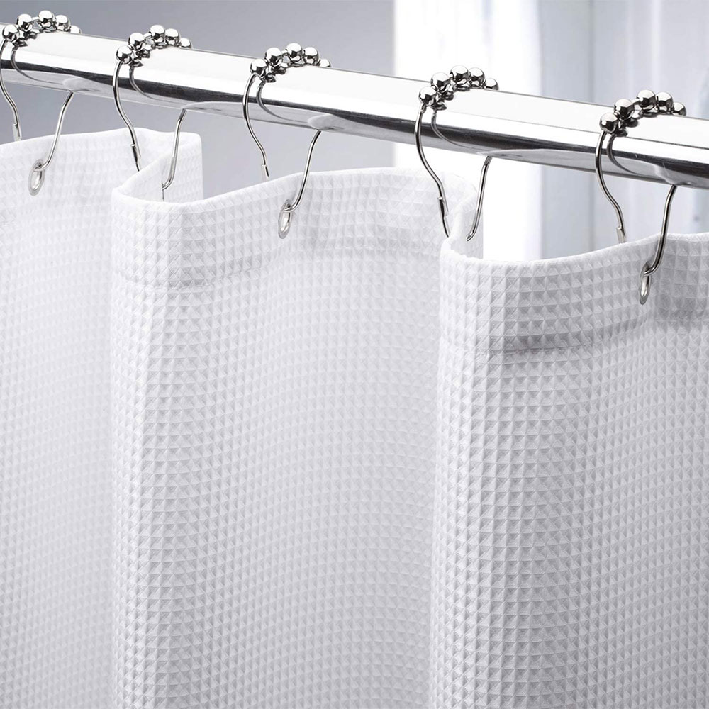 Shower Curtain Rings Hooks-[12/PACK] - W04