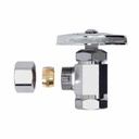 5461-T 1/2" FIP x 1/2" Comp Multi-Turn Angle Stop Valve (4400461) - W02