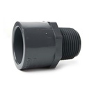 1-1/4" Slip x Threaded PVC Male Adapter SCH80 - W02