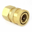 1/4" x 1/4" FPT Straight Through Coupler (no valve)
 - Single Display Pack - W03