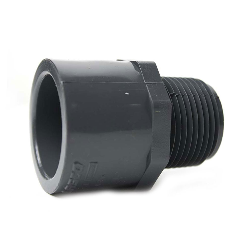 2" Slip x Threaded PVC Male Adapter SCH80 - W02