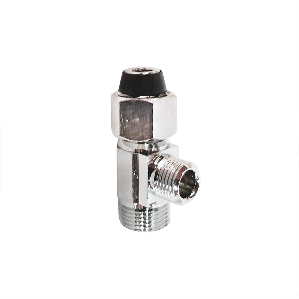 5475-T 3/8" Female Comp. x 3/8" Comp.  x 1/4" Comp.  Extender Tee (4400475) - W02