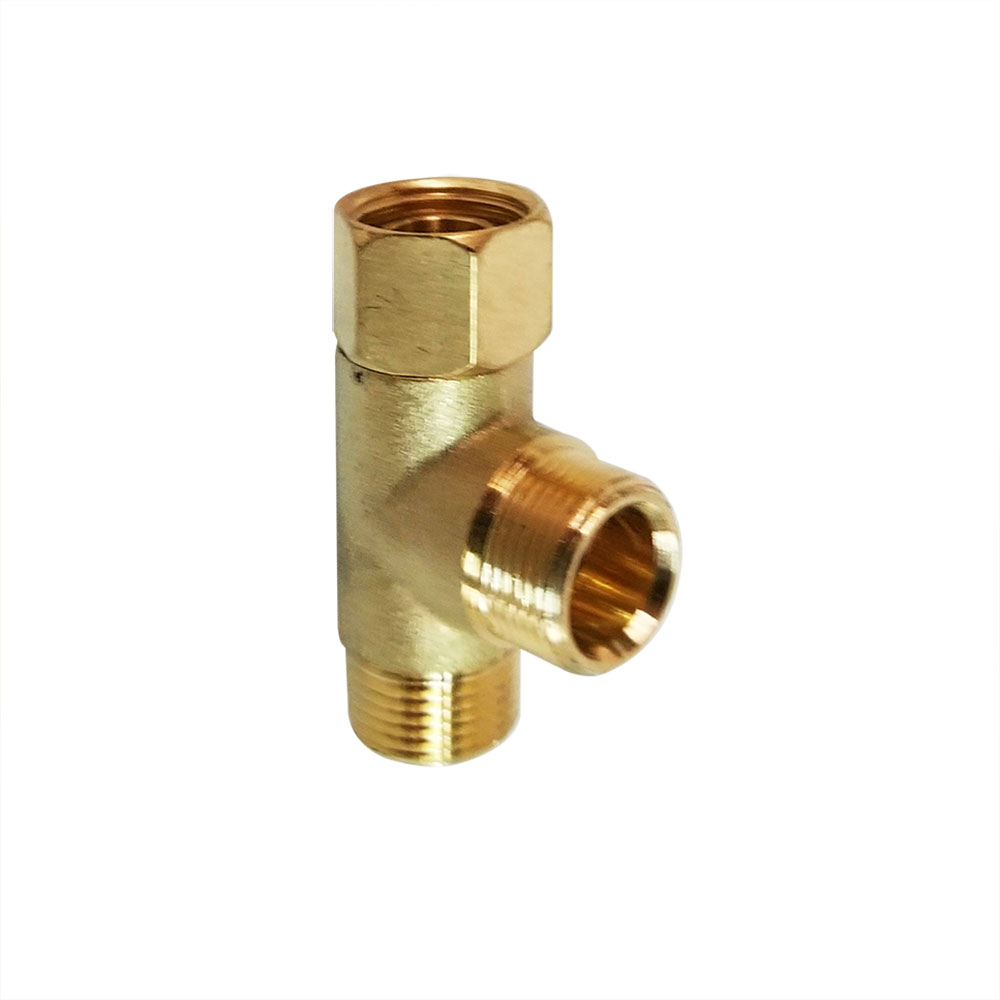 5476-T 3/8" Female Comp x 3/8" Comp x 3/8" Comp Extender Tee (4400476) - W02