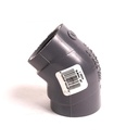 1" Threaded x Threaded PVC 45 Elbow SCH80 - W02