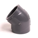 2" Threaded x Threaded PVC 45 Elbow SCH80 - W02