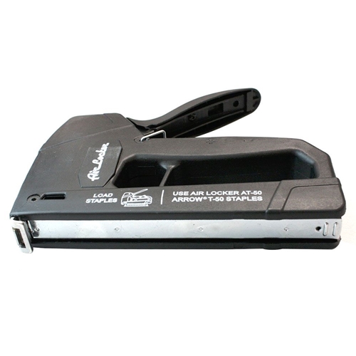 Manual Hand Staple Gun with Plier Stapler, T50 Staples x 5/8 Inch Long / 18 Gauge Brads - W03