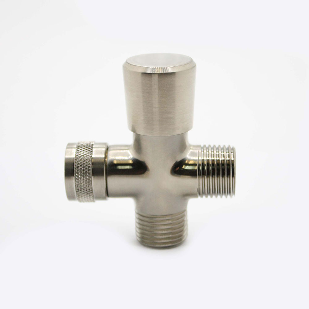 5787-T PUSH/PULL Shower Diverter Satin Nickel PVD Finish - W04