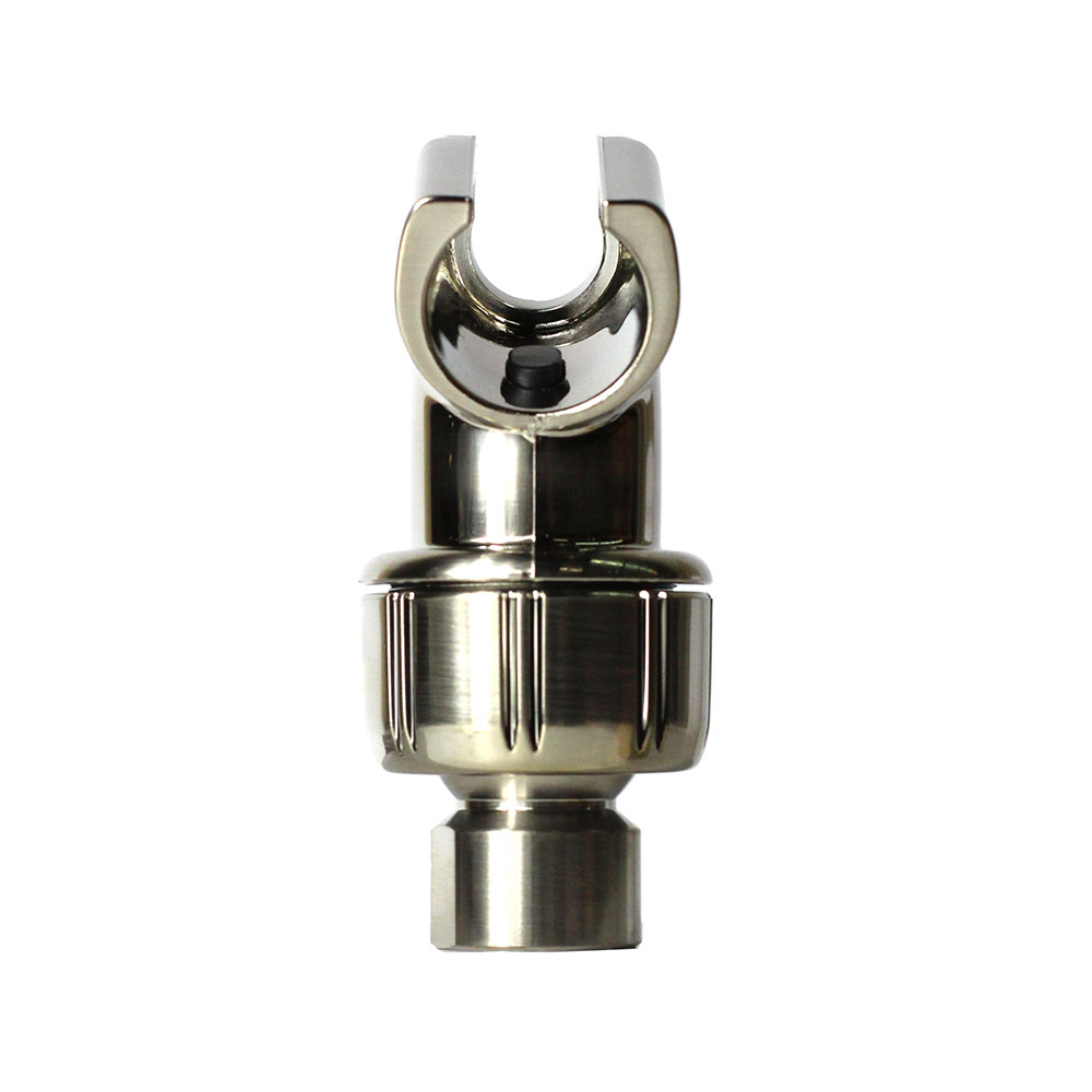 5788-T Plastic Shower Arm Mount with Satin Nickel Brass Ball. - W03