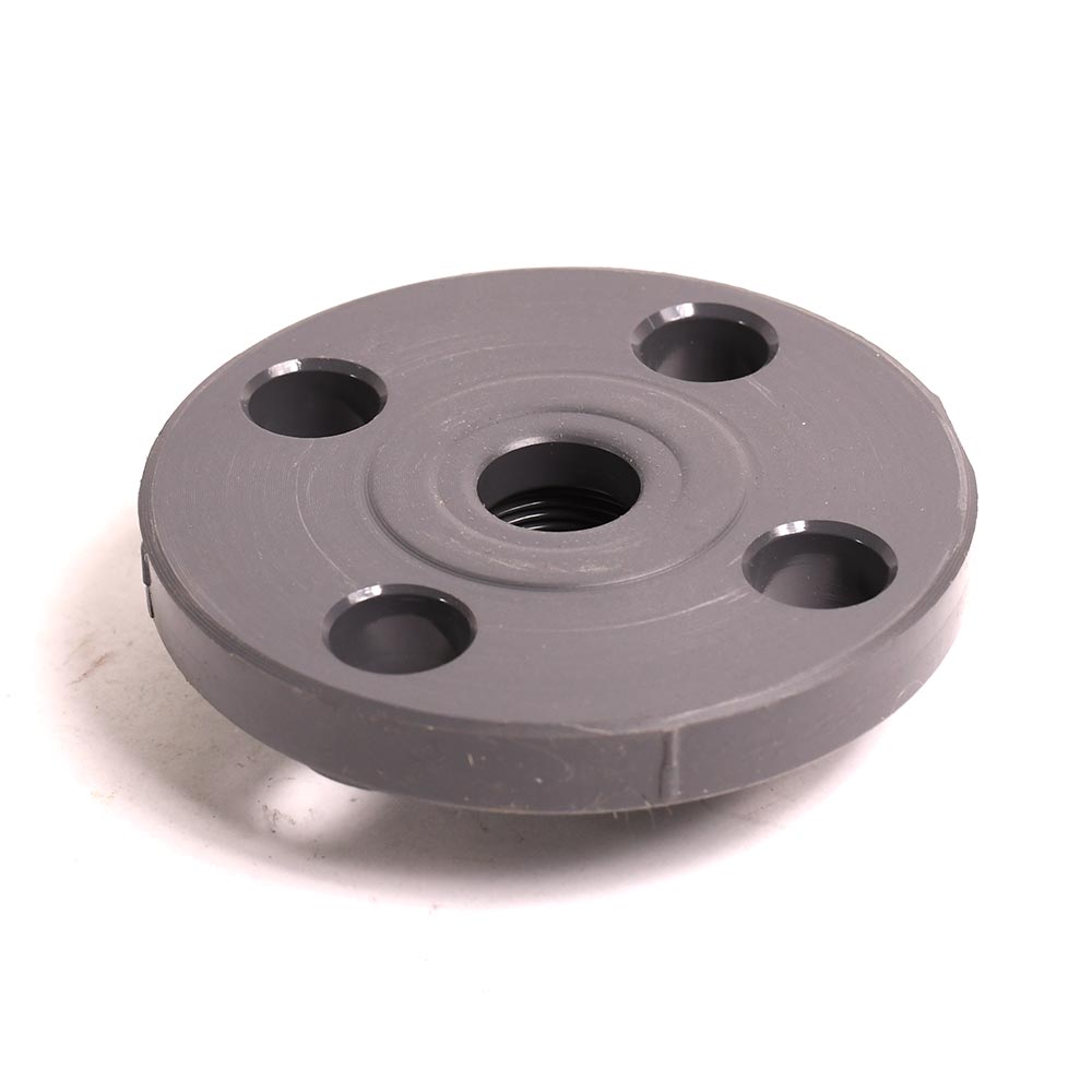 3/4" Threaded PVC Floor Flange SCH80 - W02