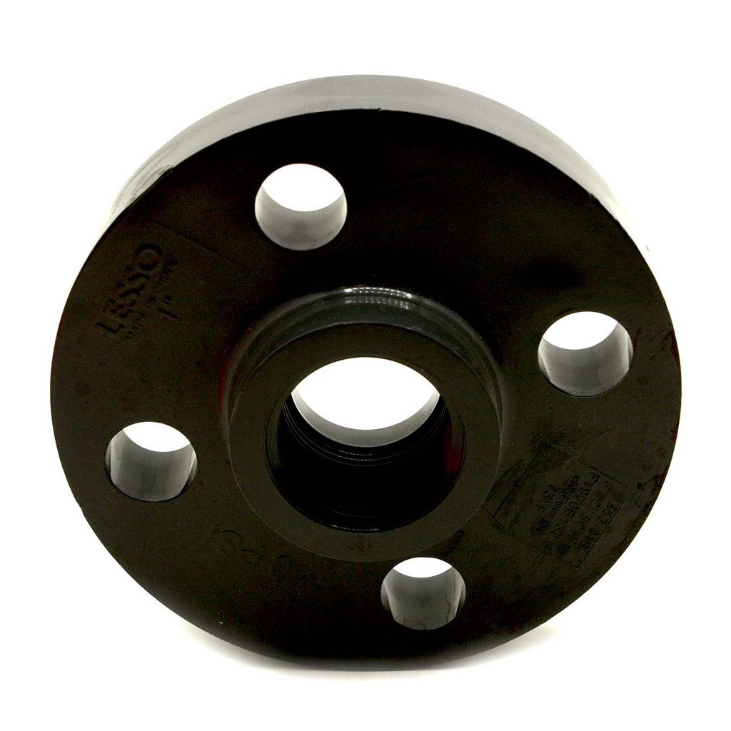 1" Threaded PVC Floor Flange SCH80 - W03